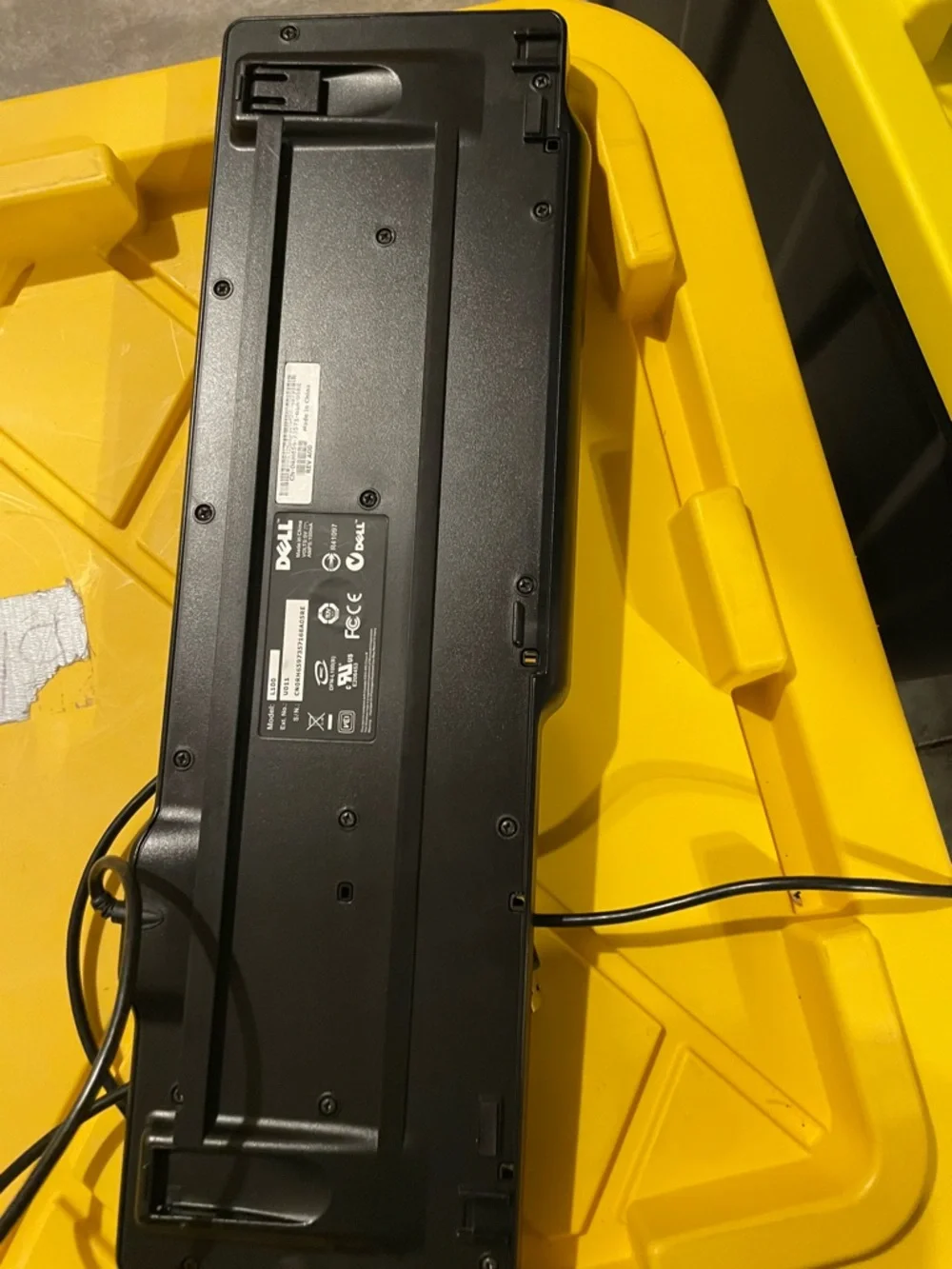 Dell Black Wired USB Full-Size Keyboard